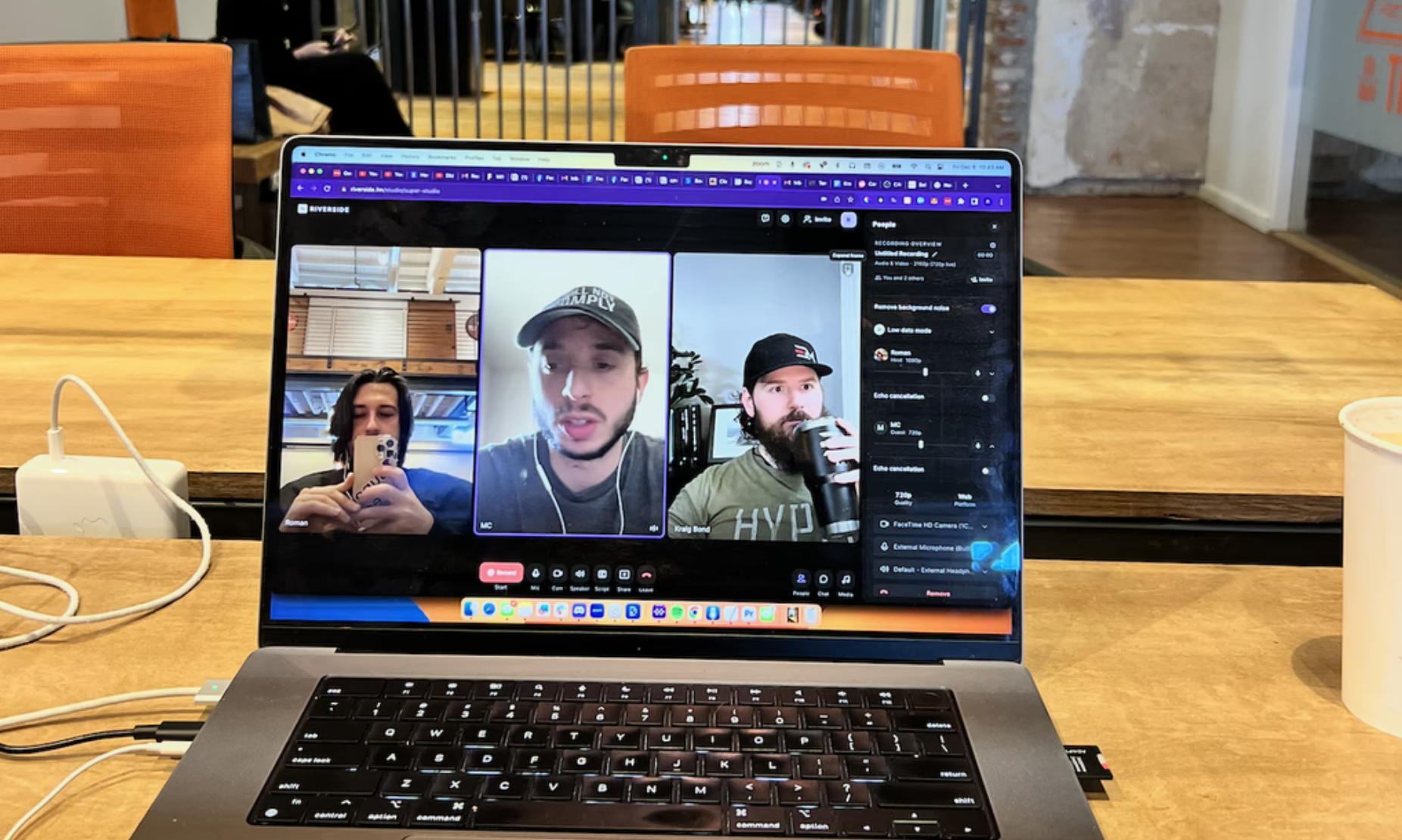 Riverside.fm Interview Setup